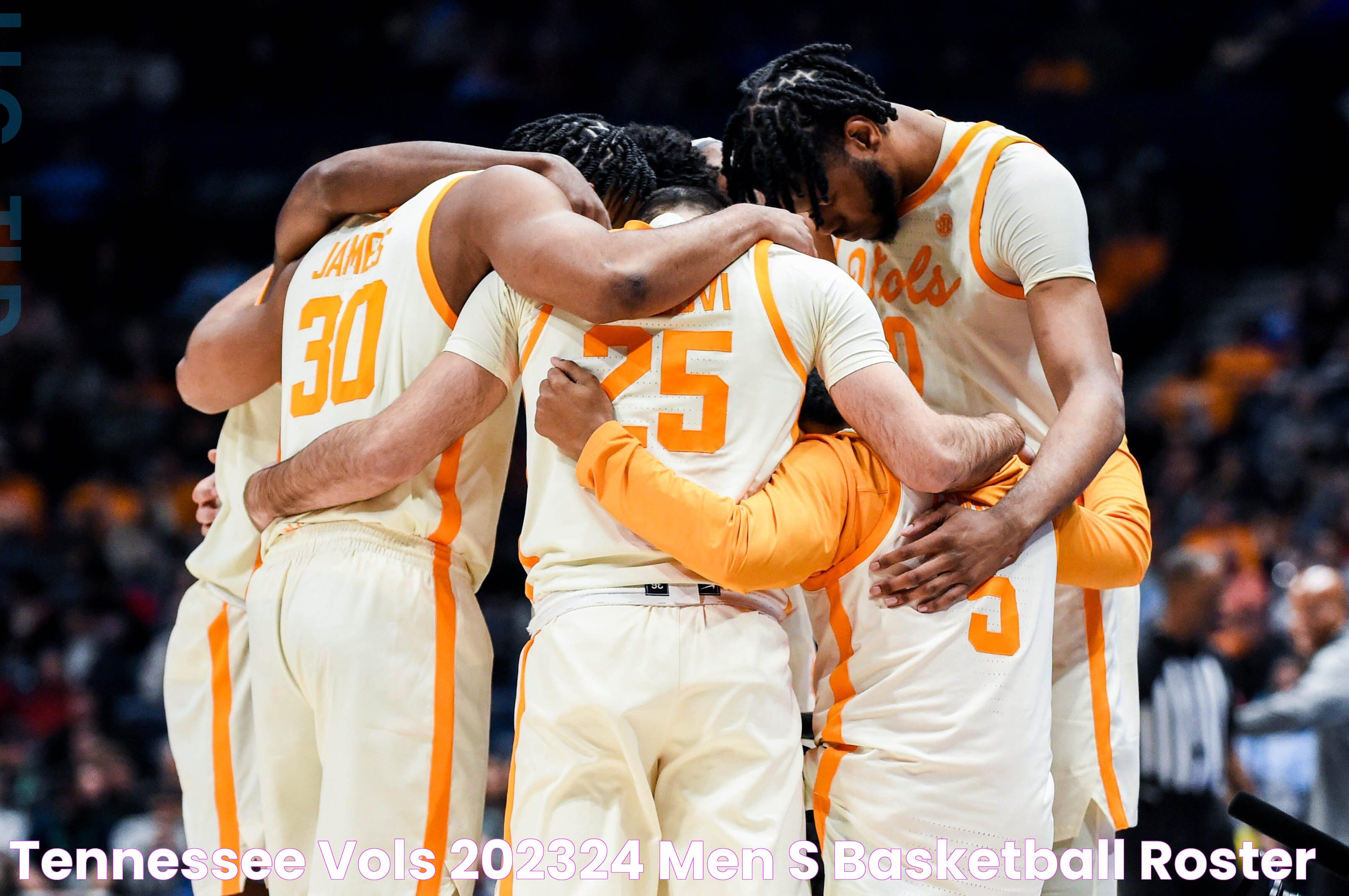 Tennessee Vols’ 202324 men’s basketball roster