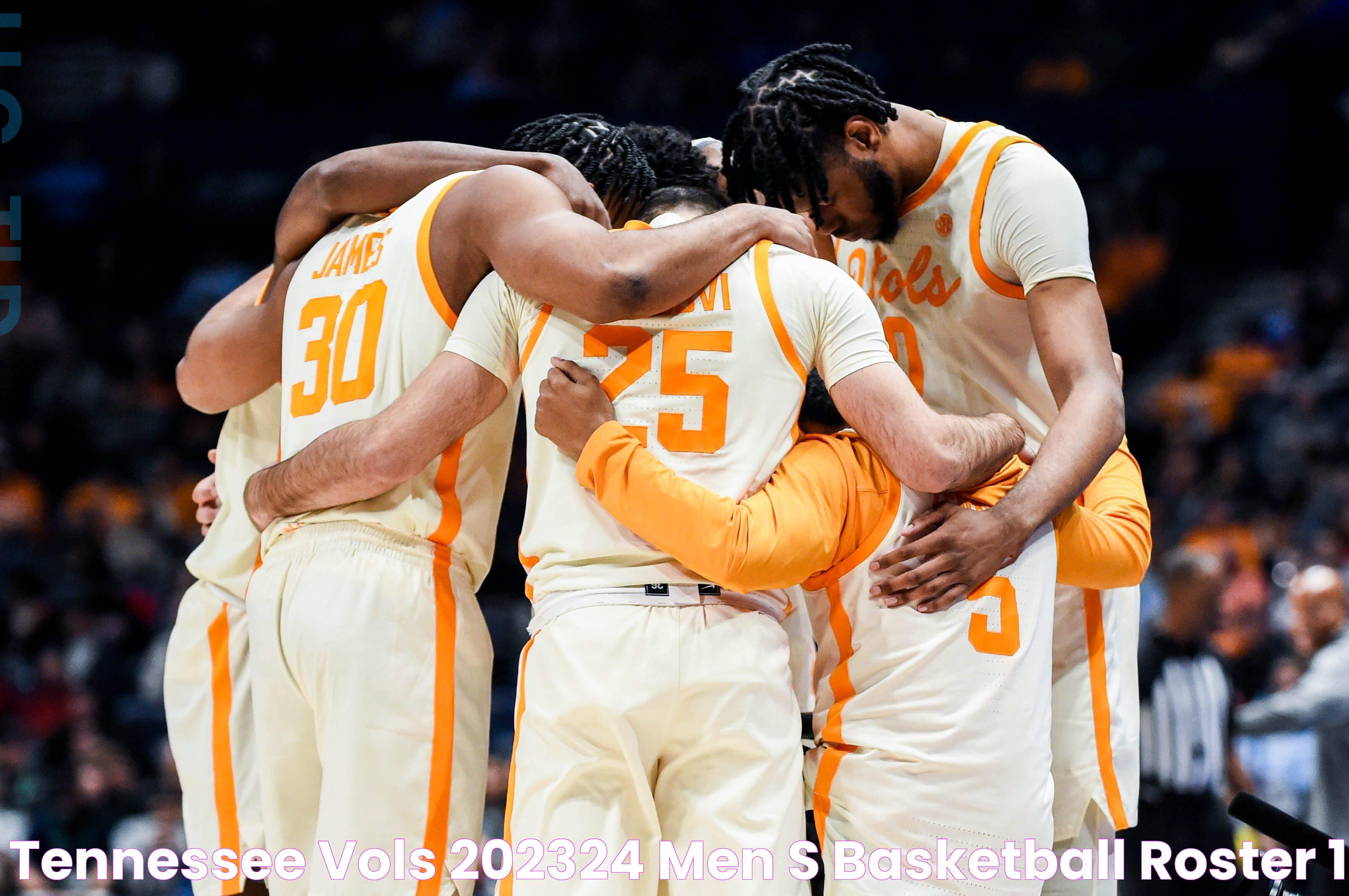 Tennessee Vols’ 202324 men’s basketball roster