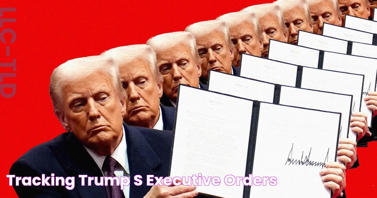 Tracking Trump’s executive orders