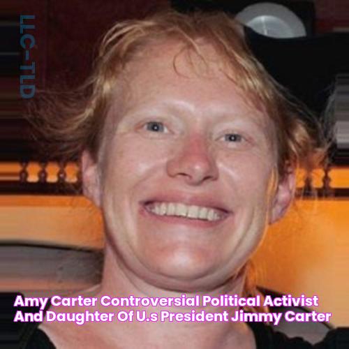 Amy Carter Controversial Political Activist and Daughter of U.S President Jimmy Carter