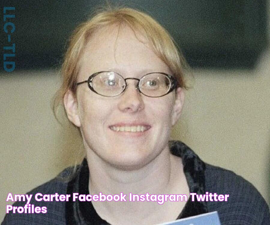 Amy Carter Facebook, Instagram, Twitter [Profiles]