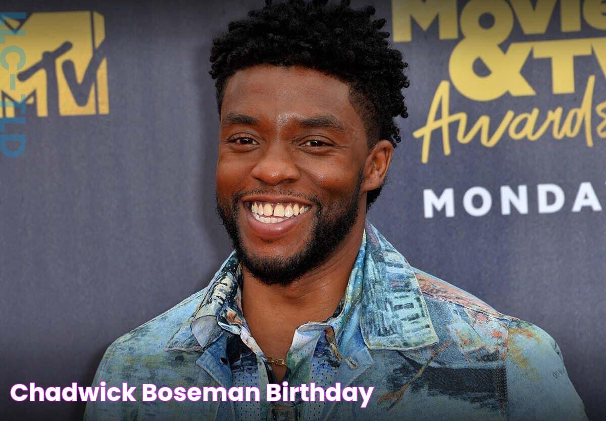 Chadwick Boseman Birthday