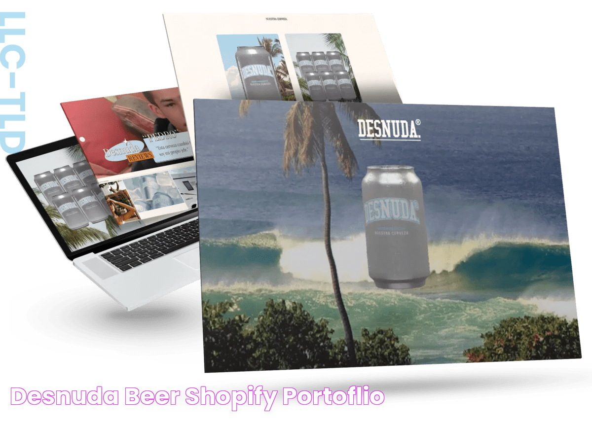 Desnuda Beer Shopify Portoflio