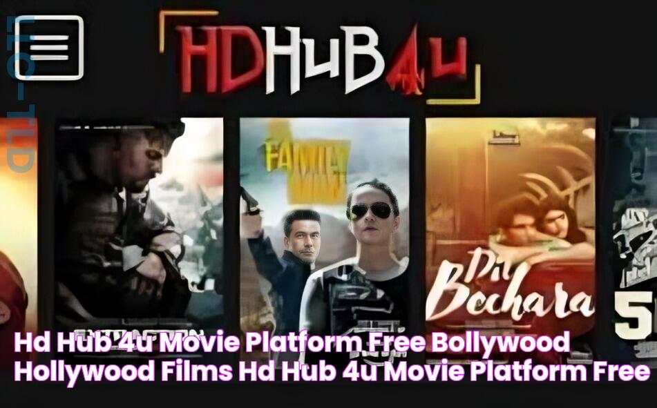 HD Hub 4U Movie Platform Free Bollywood & Hollywood Films HD Hub 4U Movie Platform Free