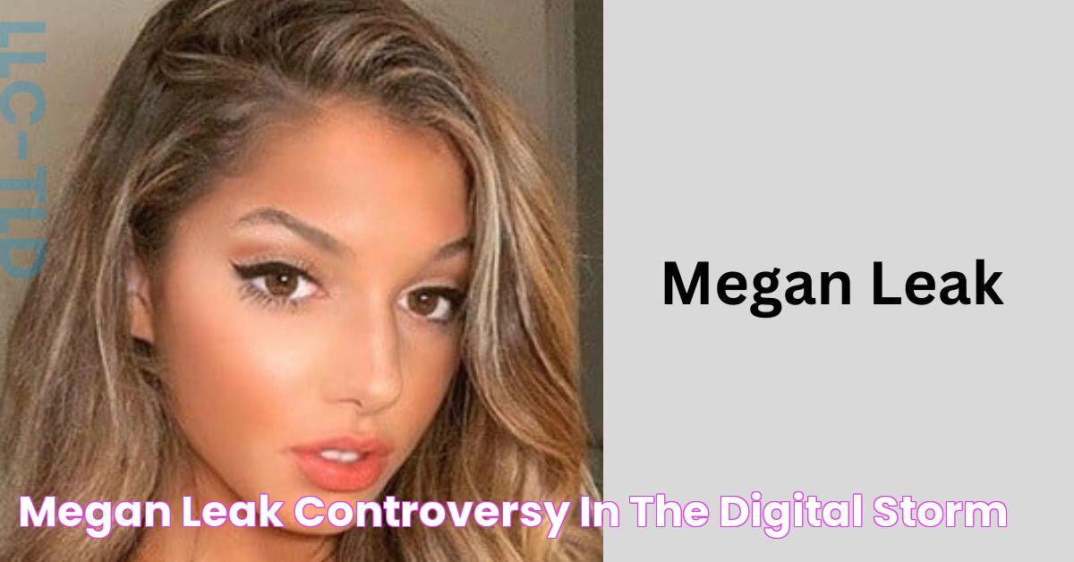 Megan Leak Controversy In The Digital Storm!