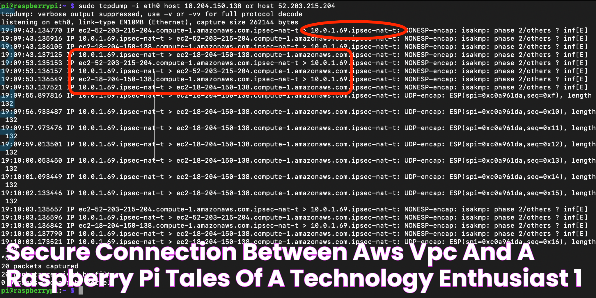 Secure Connection between AWS VPC and a Raspberry Pi Tales of a technology enthusiast