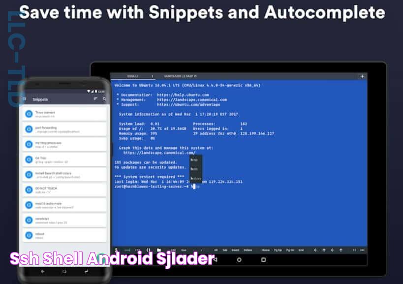 Ssh shell android sjlader