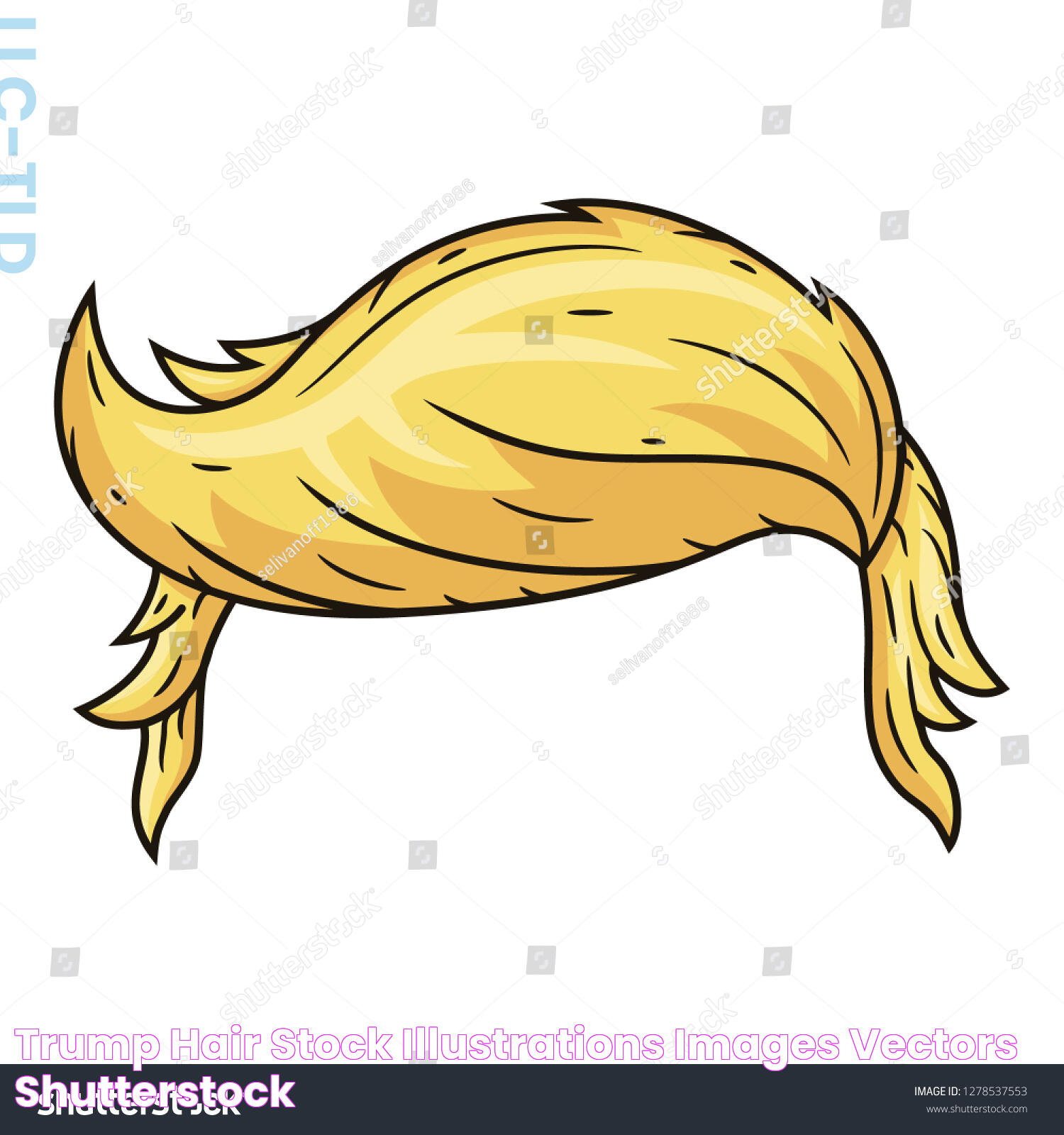 Trump hair Stock Illustrations, Images & Vectors Shutterstock