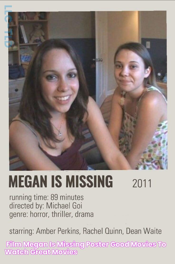 Фильм Пропавшая Меган постер Film Megan is missing poster Good Movies To Watch, Great Movies