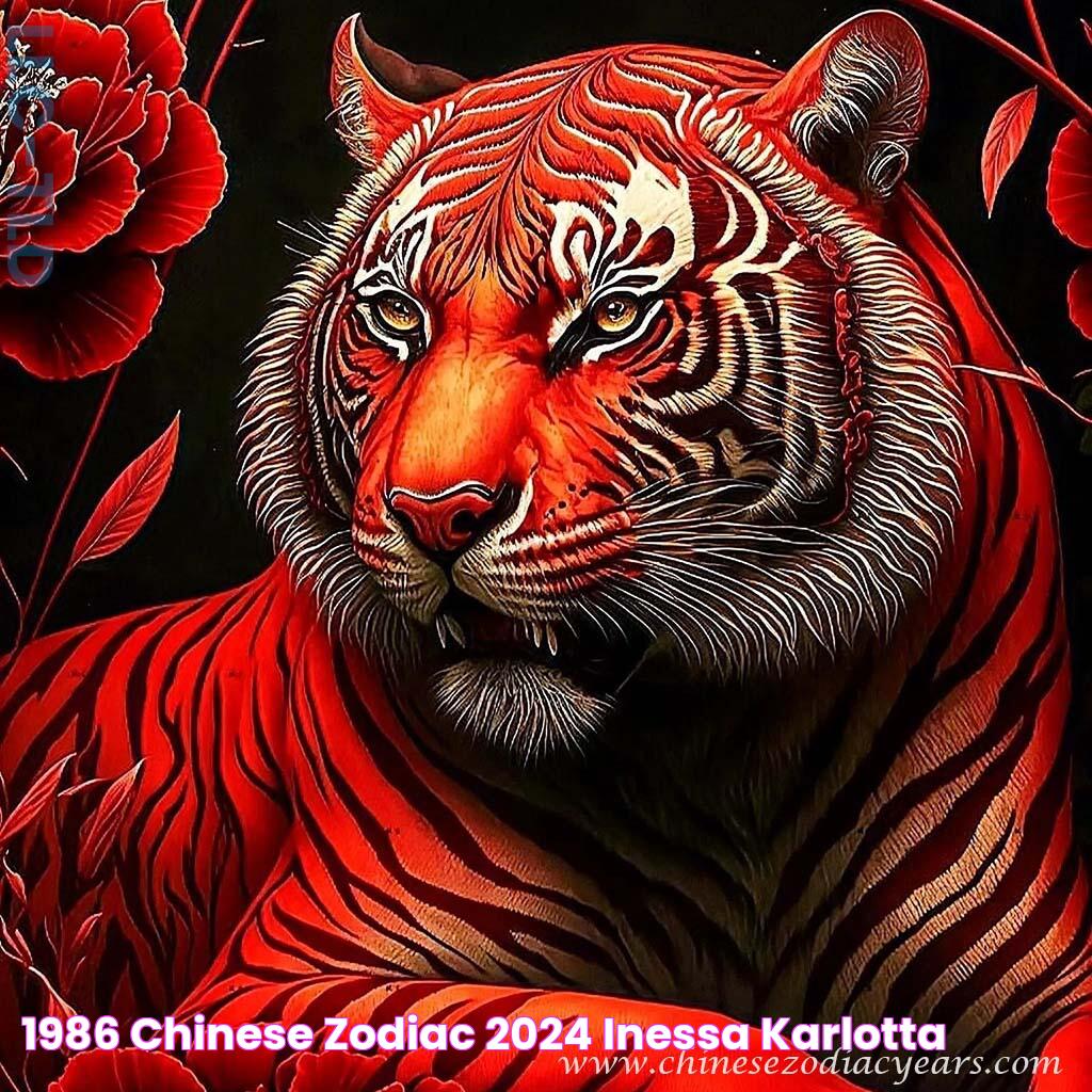 1986 Chinese Zodiac 2024 Inessa Karlotta