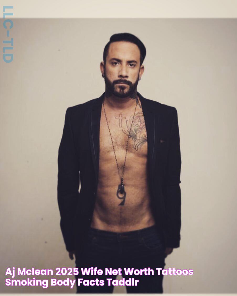 AJ McLean 2025 Wife, net worth, tattoos, smoking & body facts Taddlr