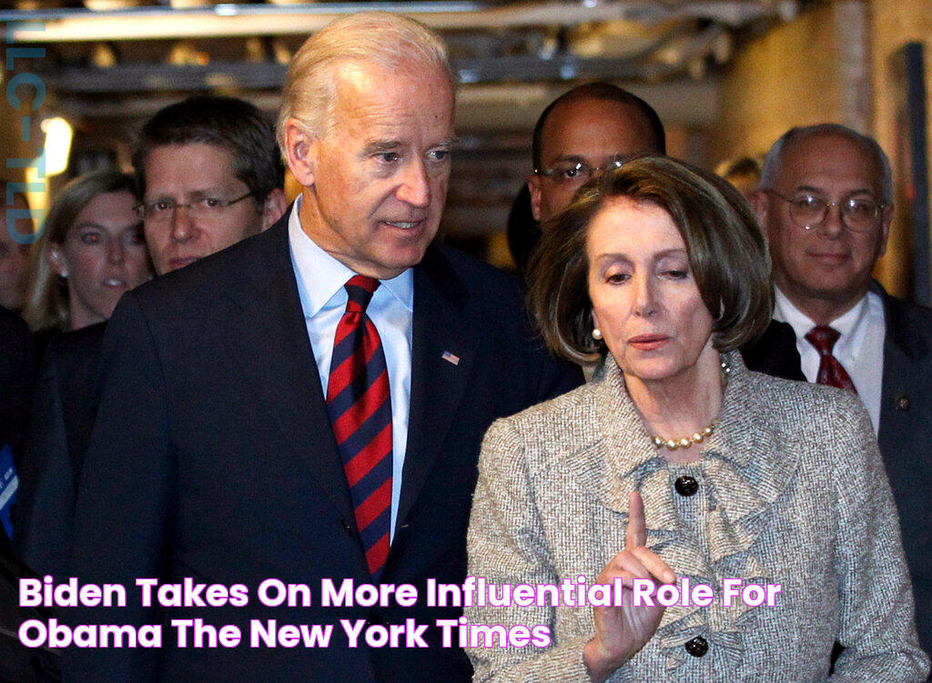 Biden Takes On More Influential Role for Obama The New York Times