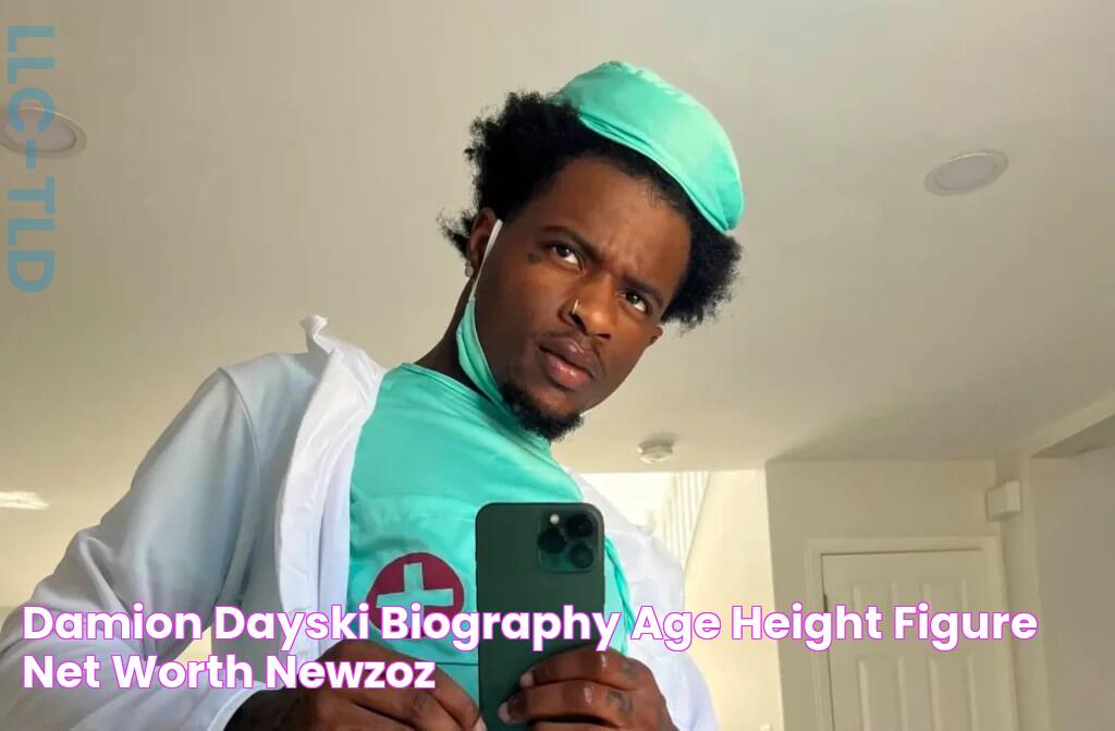 Damion Dayski Biography, Age, Height, Figure, Net Worth » Newzoz