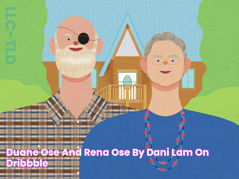 Duane Ose and Rena Ose by Dani Lam on Dribbble