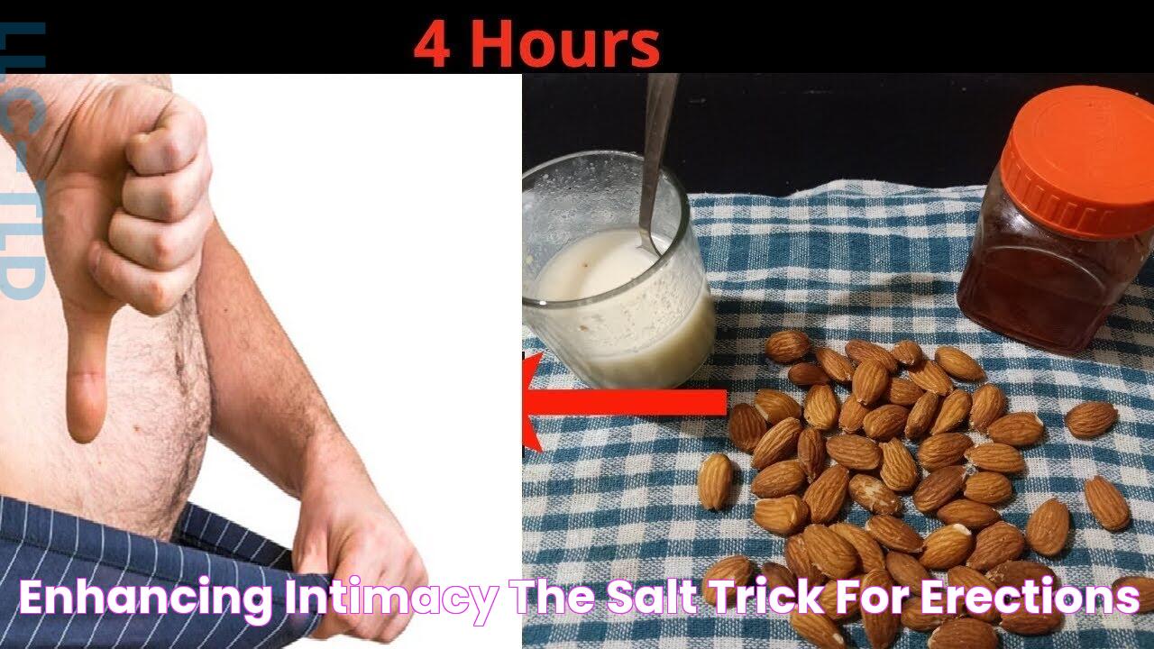 Enhancing Intimacy The Salt Trick For Erections