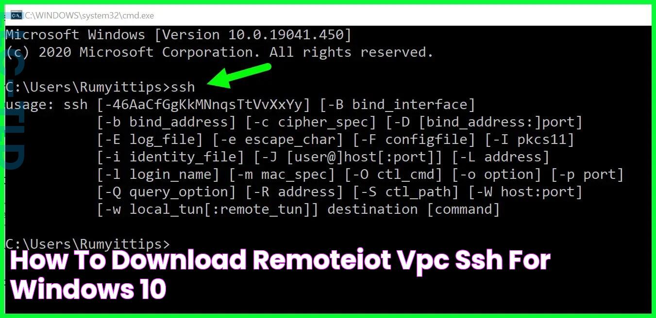 How To Download RemoteIoT VPC SSH For Windows 10