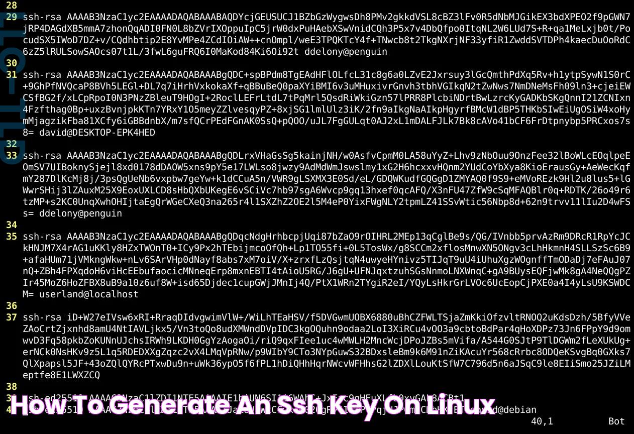 How to Generate an SSH Key on Linux