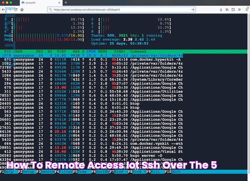 How to Remote Access IoT SSH over the