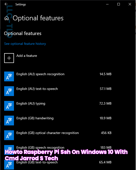 HowTo Raspberry Pi SSH on Windows 10 with CMD Jarrod's Tech