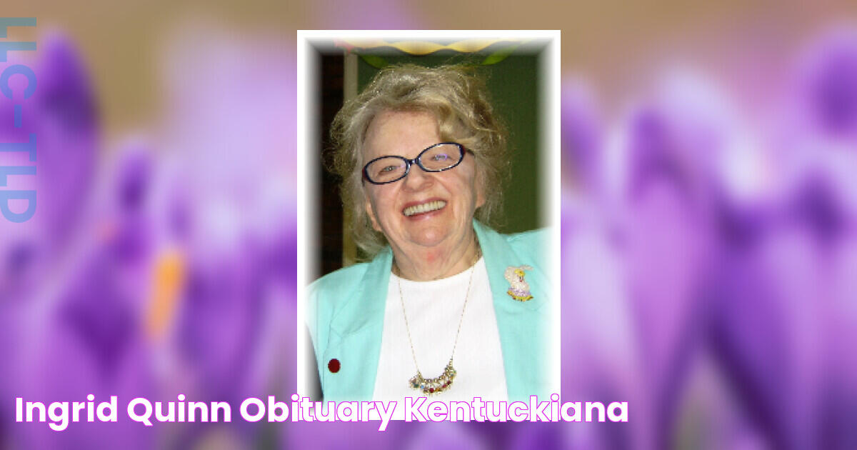 Ingrid Quinn Obituary Kentuckiana