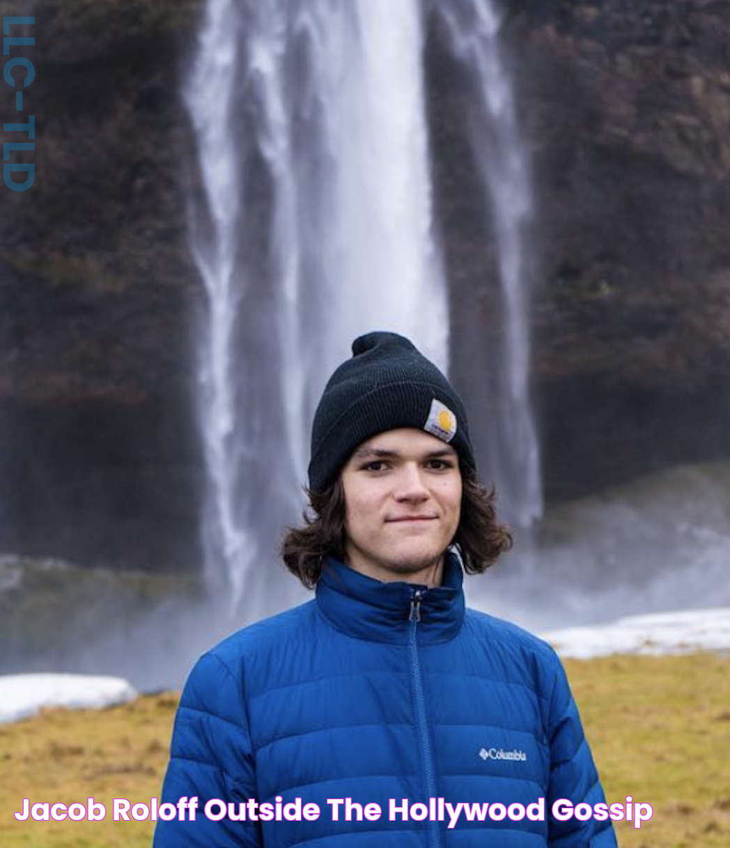 Jacob Roloff Outside The Hollywood Gossip