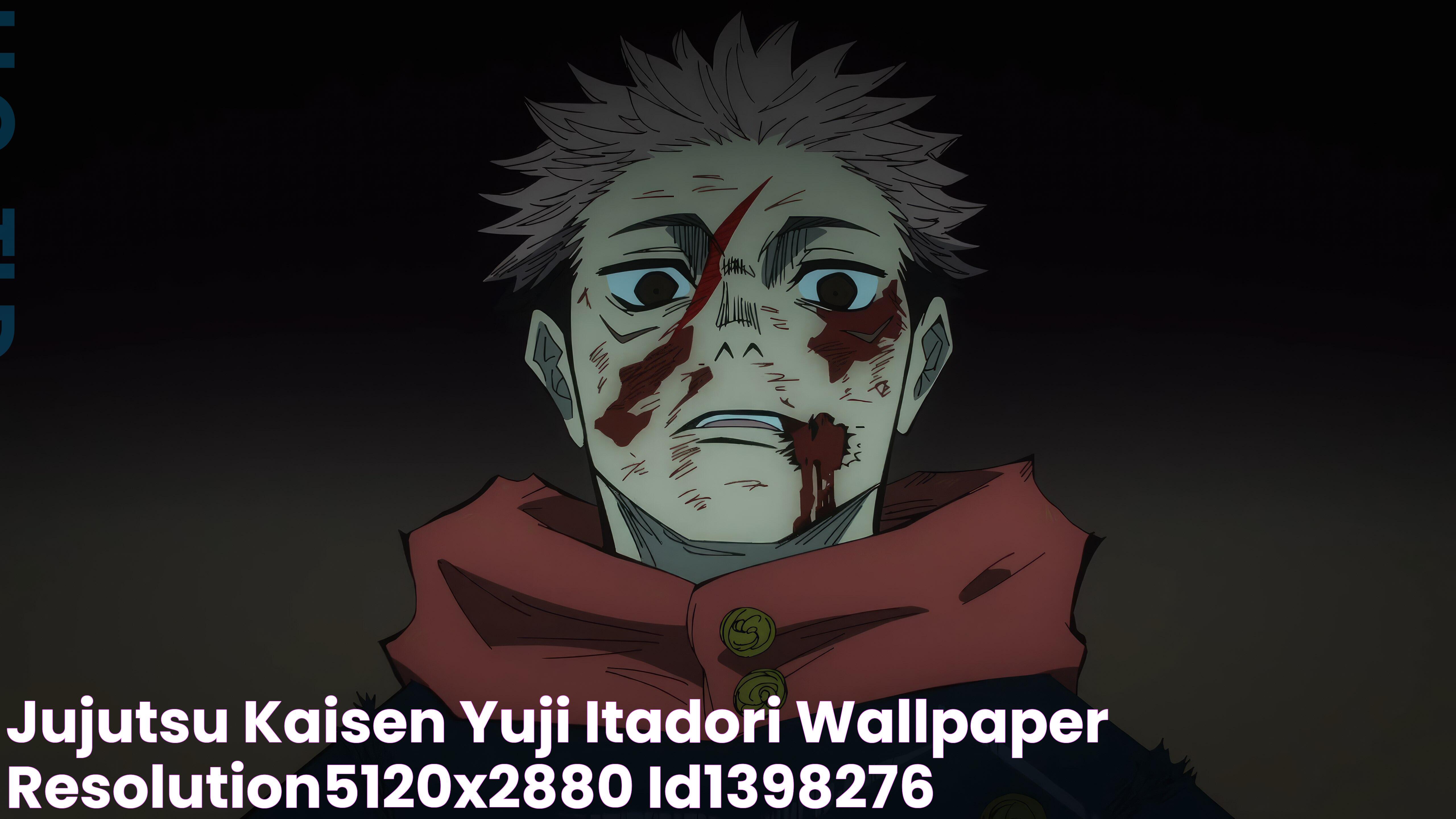 Jujutsu Kaisen Yuji Itadori Wallpaper Resolution5120x2880 ID1398276