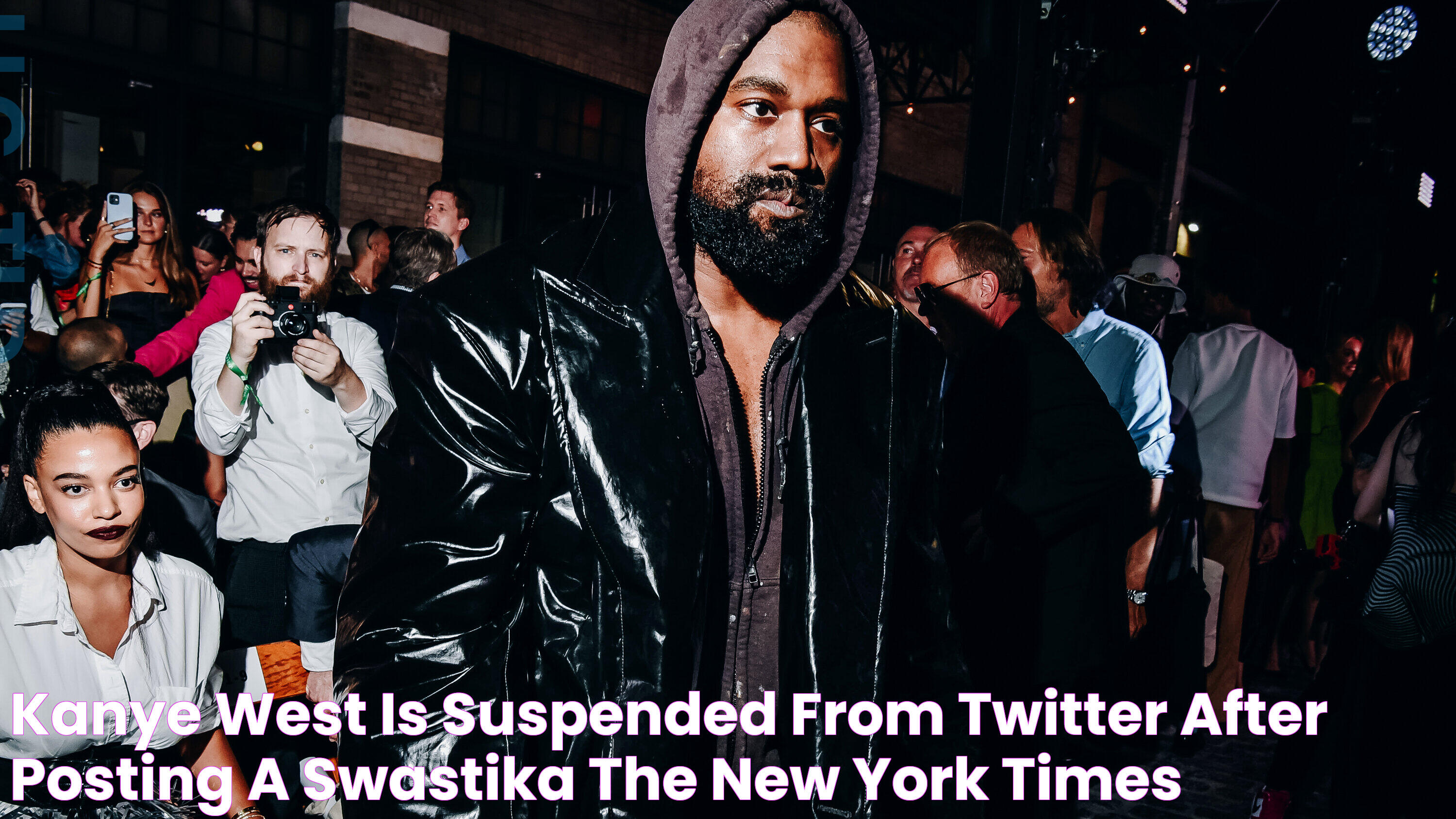 Kanye West Is Suspended From Twitter After Posting a Swastika The New York Times