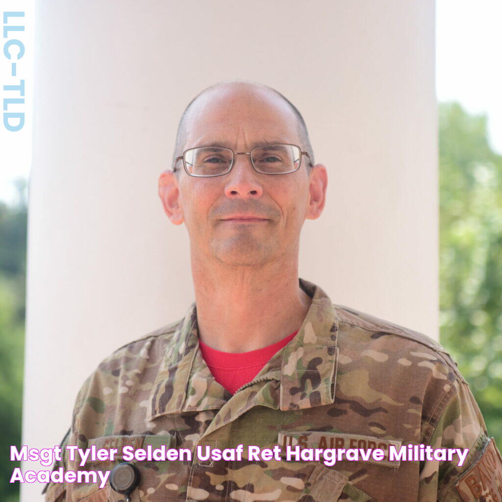 MSgt Tyler Selden, USAF (Ret) Hargrave Military Academy