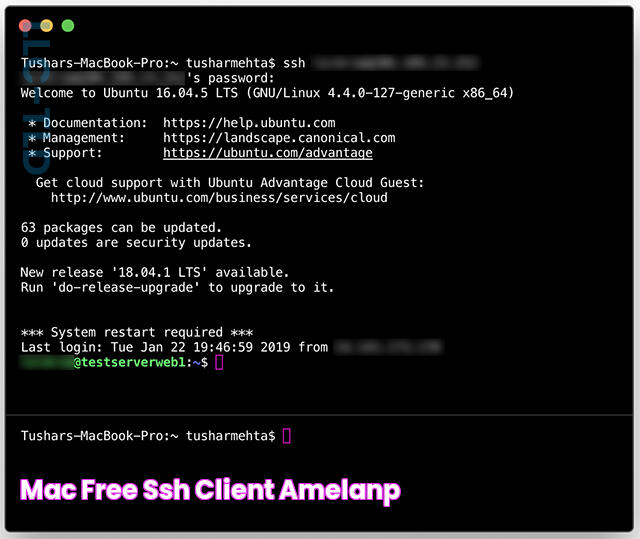 Mac free ssh client amelanp