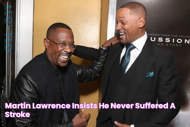 Martin Lawrence Insists He Never Suffered A Stroke