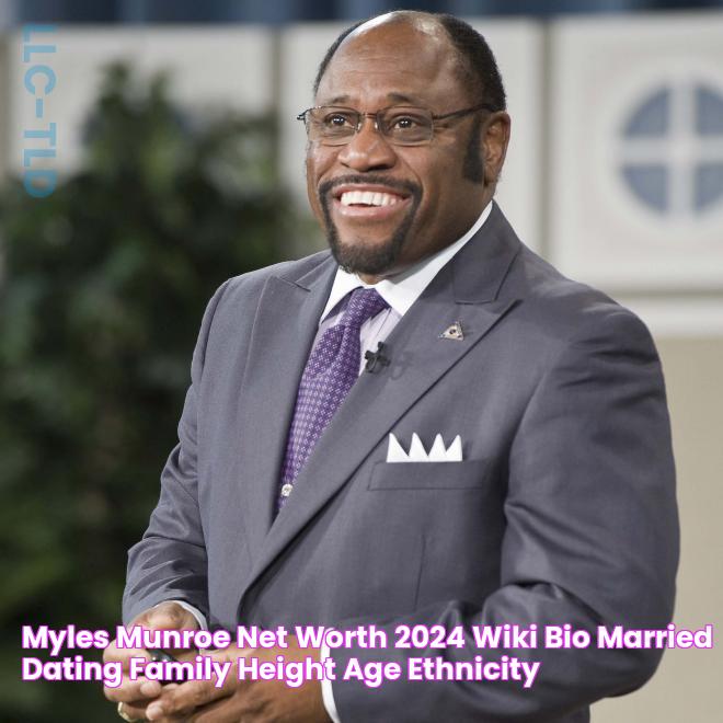 Myles Munroe Net Worth 2024 Wiki Bio, Married, Dating, Family, Height, Age, Ethnicity