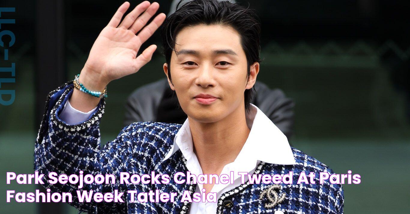 Park SeoJoon rocks Chanel tweed at Paris Fashion Week Tatler Asia