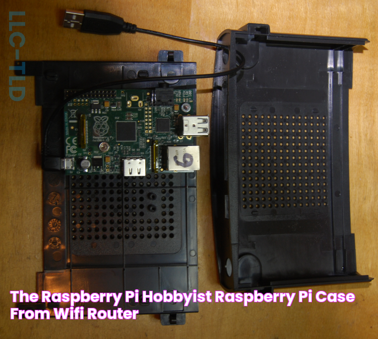 The Raspberry Pi Hobbyist Raspberry Pi Case From Wifi Router