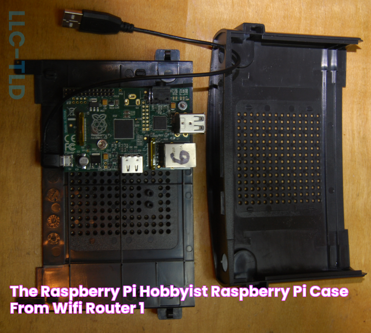 The Raspberry Pi Hobbyist Raspberry Pi Case From Wifi Router