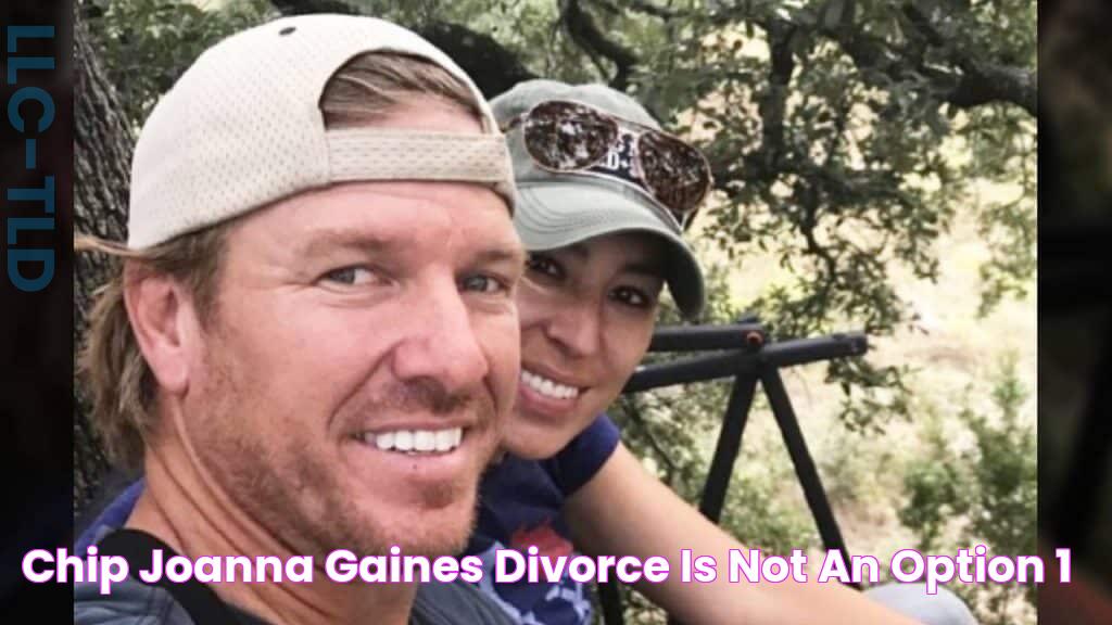 Chip & Joanna Gaines "Divorce Is Not An Option"