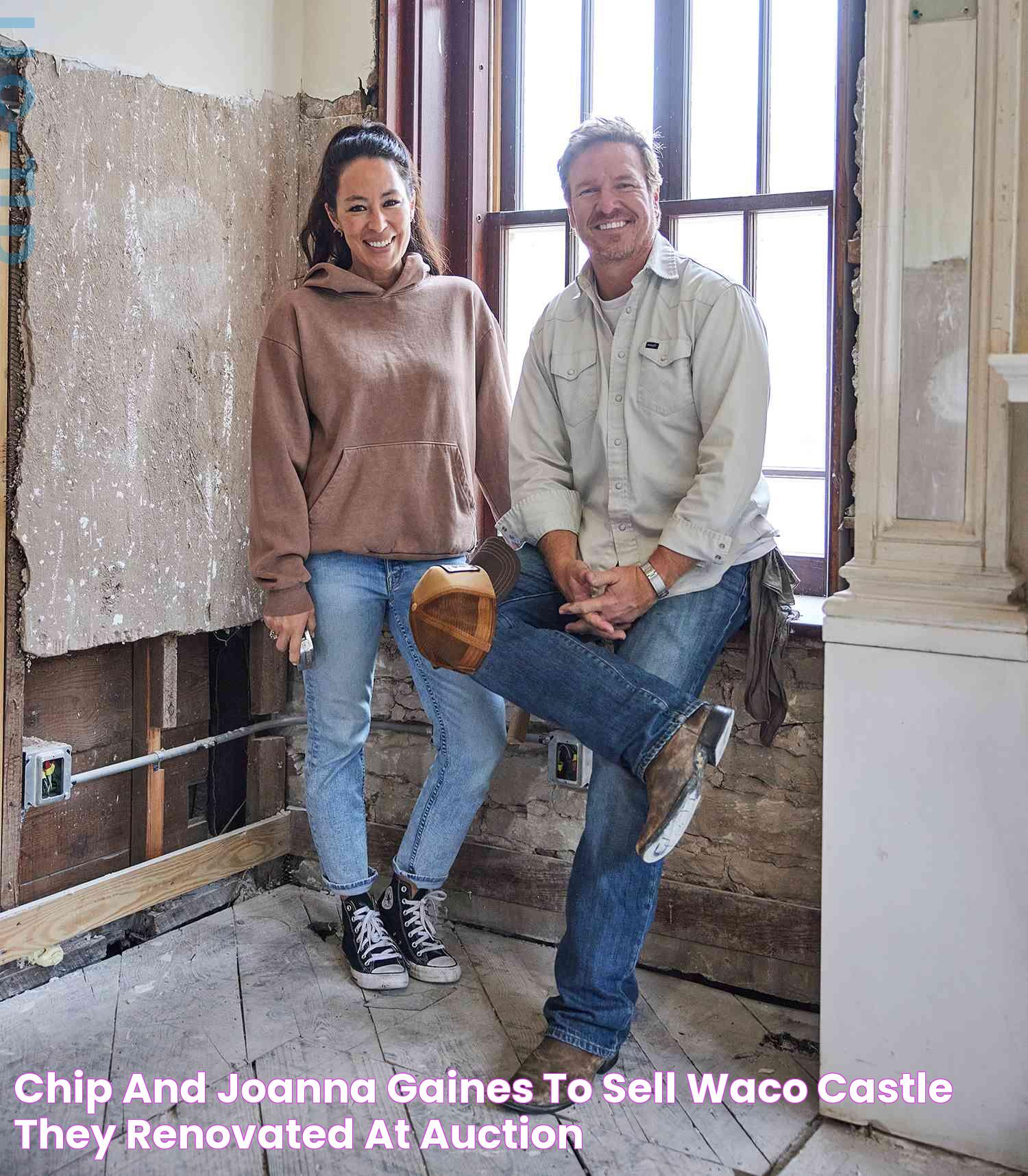 Chip and Joanna Gaines to Sell Waco Castle They Renovated at Auction