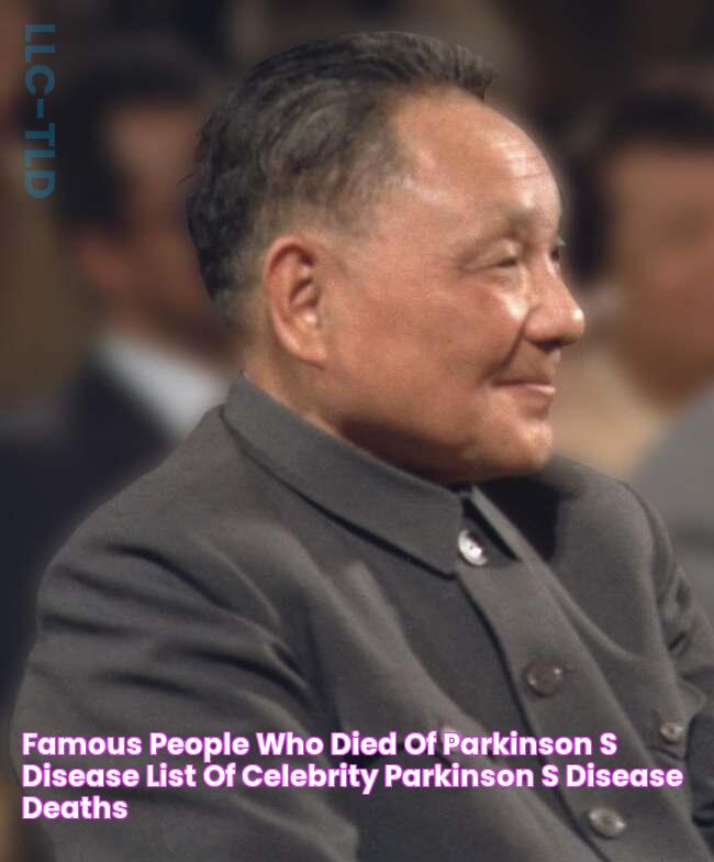 Famous People Who Died of Parkinson's Disease List of Celebrity Parkinson's Disease Deaths