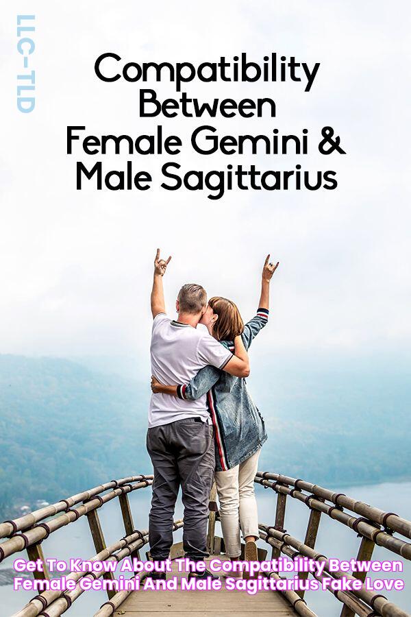 Get To Know About The Compatibility Between Female Gemini And Male Sagittarius Fake love