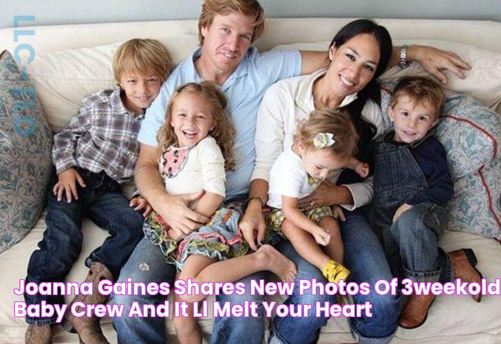 Joanna Gaines Shares New Photos Of 3WeekOld Baby Crew And It'll Melt Your Heart