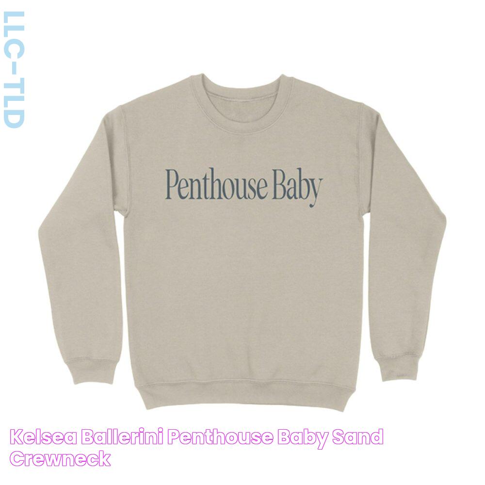 Kelsea Ballerini Penthouse Baby Sand Crewneck