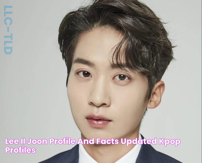 Lee Il Joon Profile and Facts (Updated!) Kpop Profiles