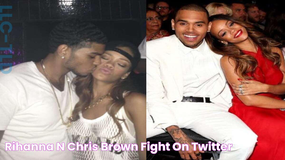 Rihanna n Chris Brown Fight On Twitter