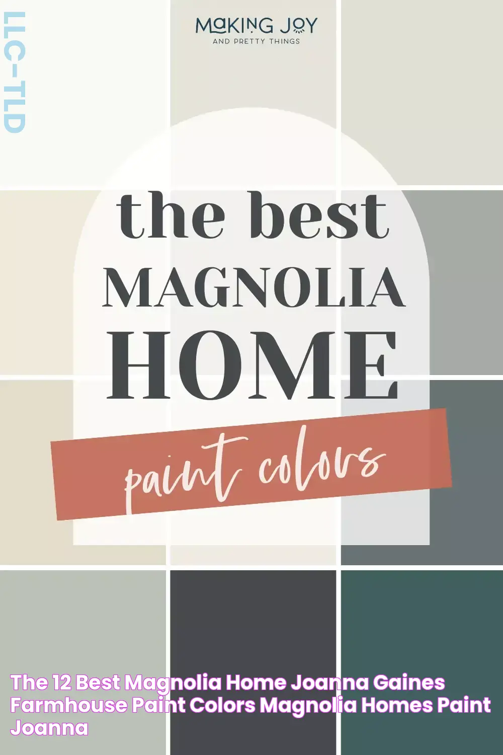 The 12 Best Magnolia Home Joanna Gaines Farmhouse Paint Colors Magnolia homes paint, Joanna