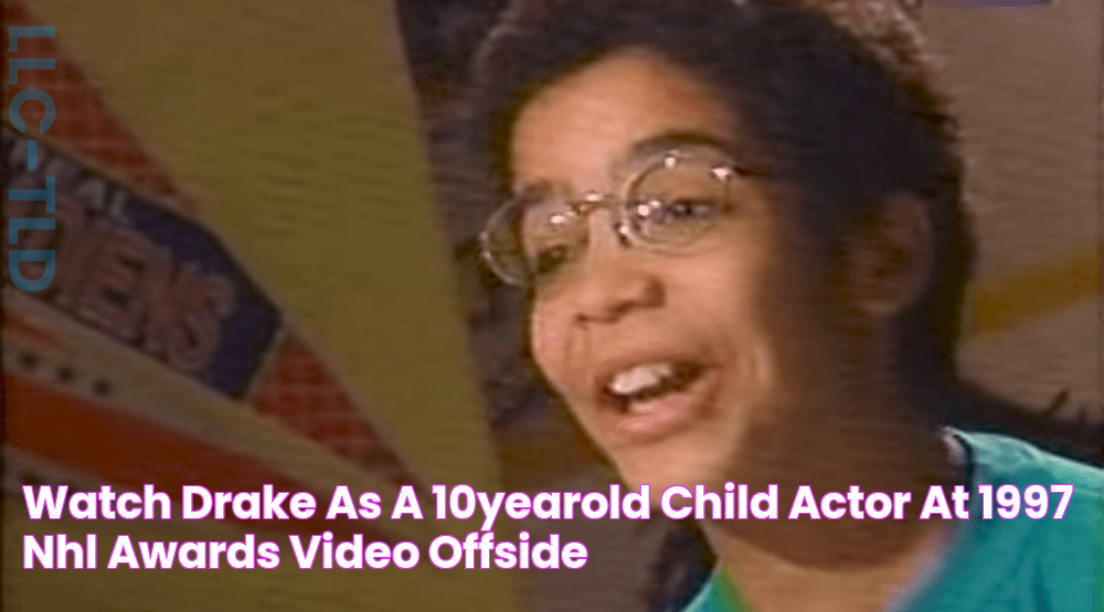 Watch Drake as a 10yearold child actor at 1997 NHL Awards (VIDEO) Offside